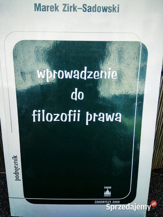 Wprowadzenie do filozofii prawa księgarnie Warszawa