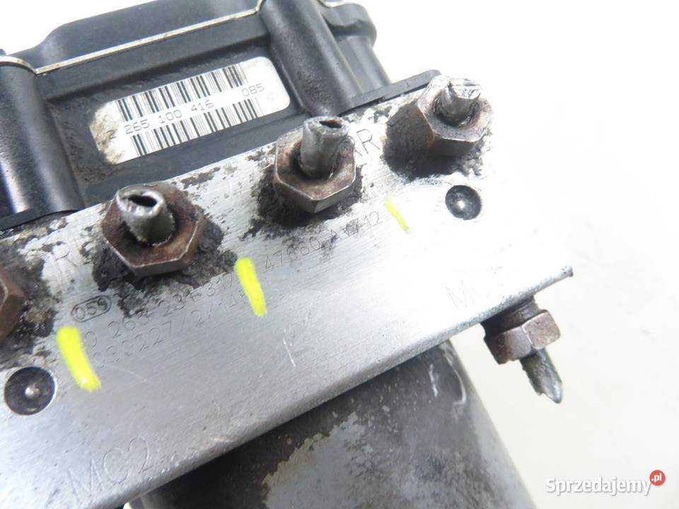 POMPA ABS NISSAN PRIMERA P12 0265800308 małopolskie