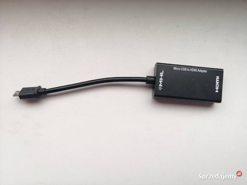 adapter MHL HDMI mikroUSB 2 Zgierz