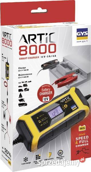 Ładowarka Artic 8000 Gys 28 A 12 V 029590GYS Kamionna