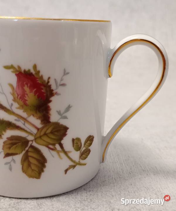 Rosenthal Filiżanka Śniadaniówka Trio Róże