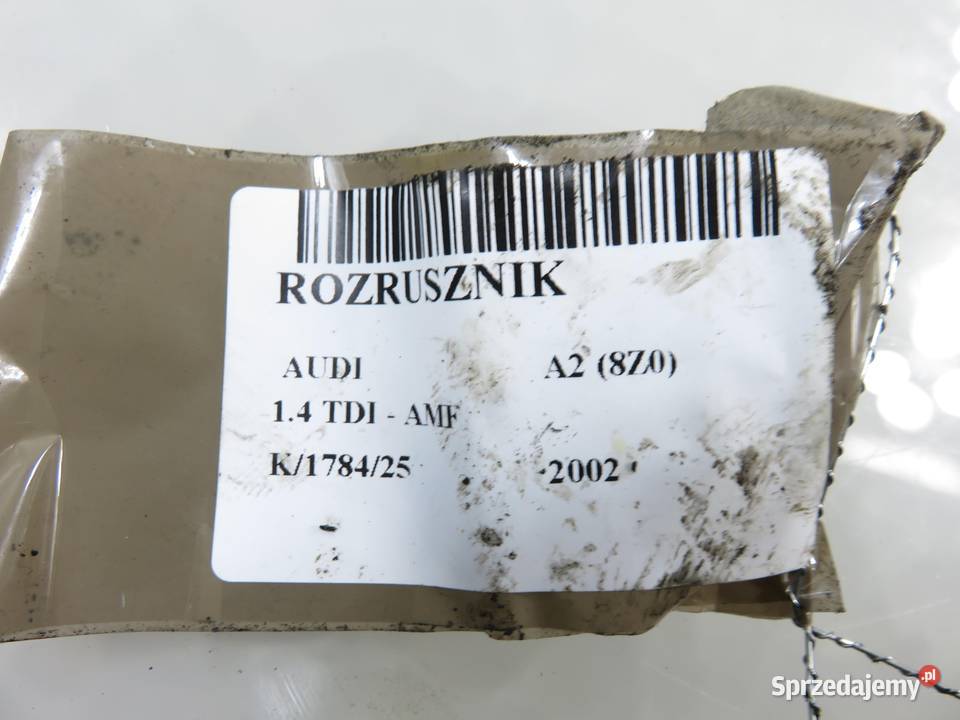 ROZRUSZNIK AUDI A2 8Z0 14 TDI AMF 0001121008 sprzedam