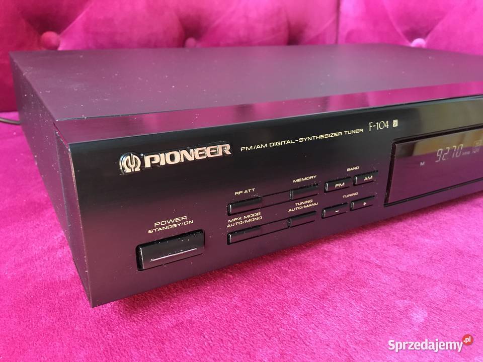 Tuner Pioneer F104 Pozostałe zachodniopomorskie