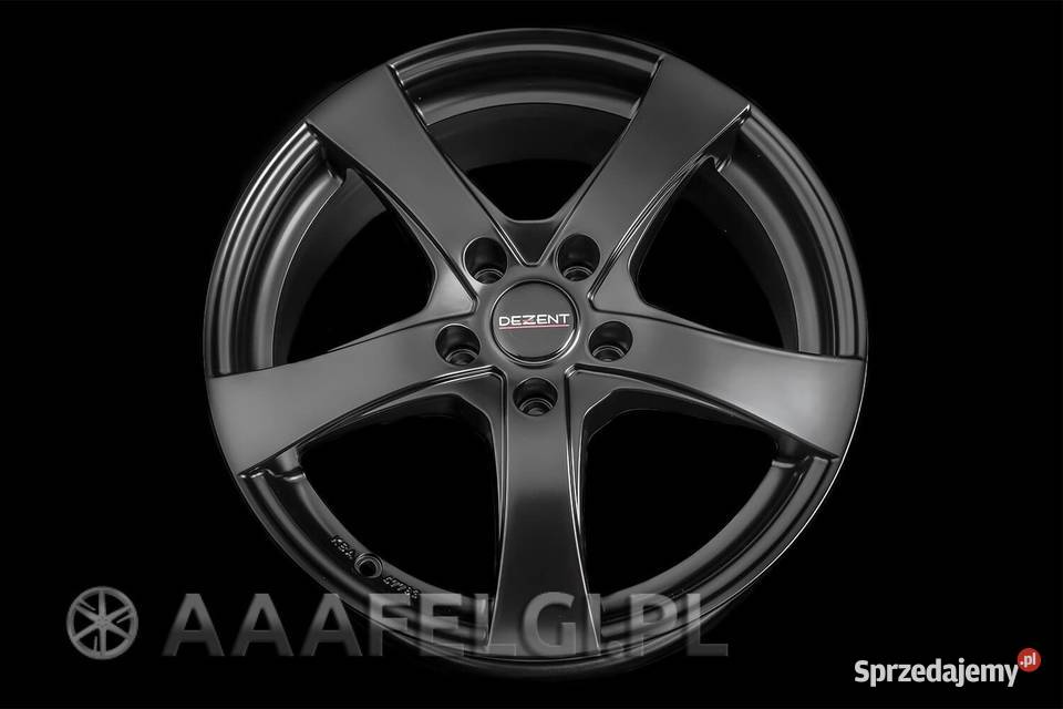 NOWE Alufelgi 5x108 16 ET48 DEZENT RE Dark koła Dezent Choceń