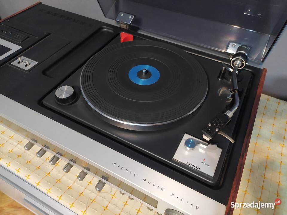 Gramofon magnetofon tuner wzmacniacz Aimor Wzmacniacze i pokrewne