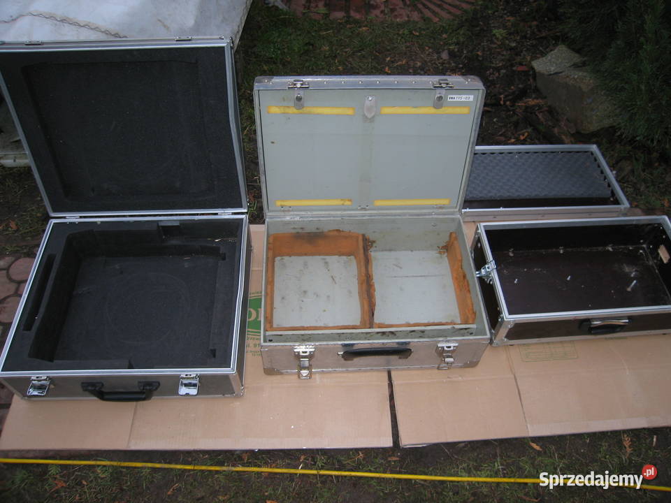 Walizki aluminiowe na narzędzia Pozostałe Szczecin