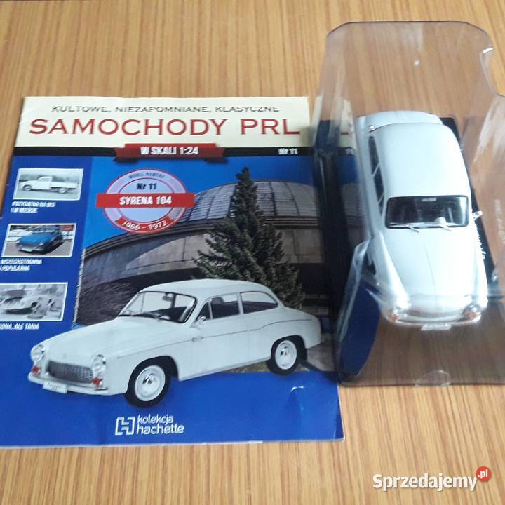 FSO Syrena 104 Hachette Kultowe samochody PRL Piotrków Trybunalski