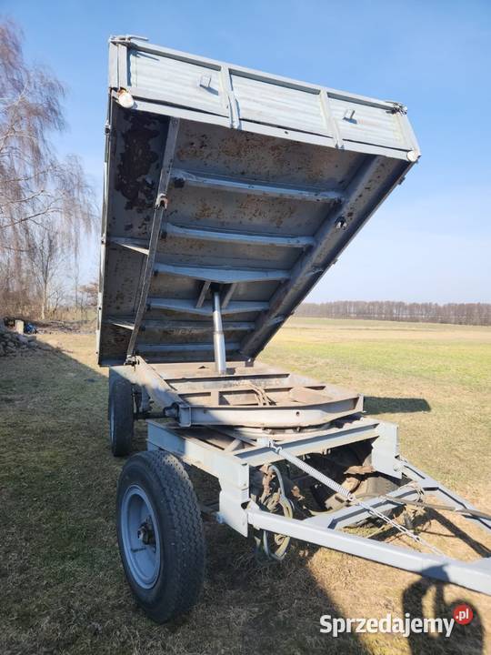 Przyczepa d47 wywrotka na trzy strony