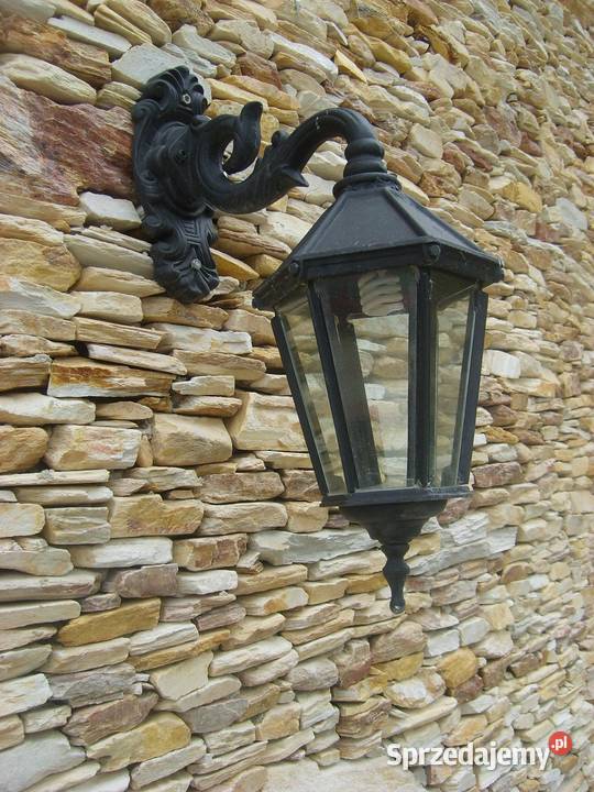 Kinkiet żeliwny lampa ścienna lampa ogrodowa Żory