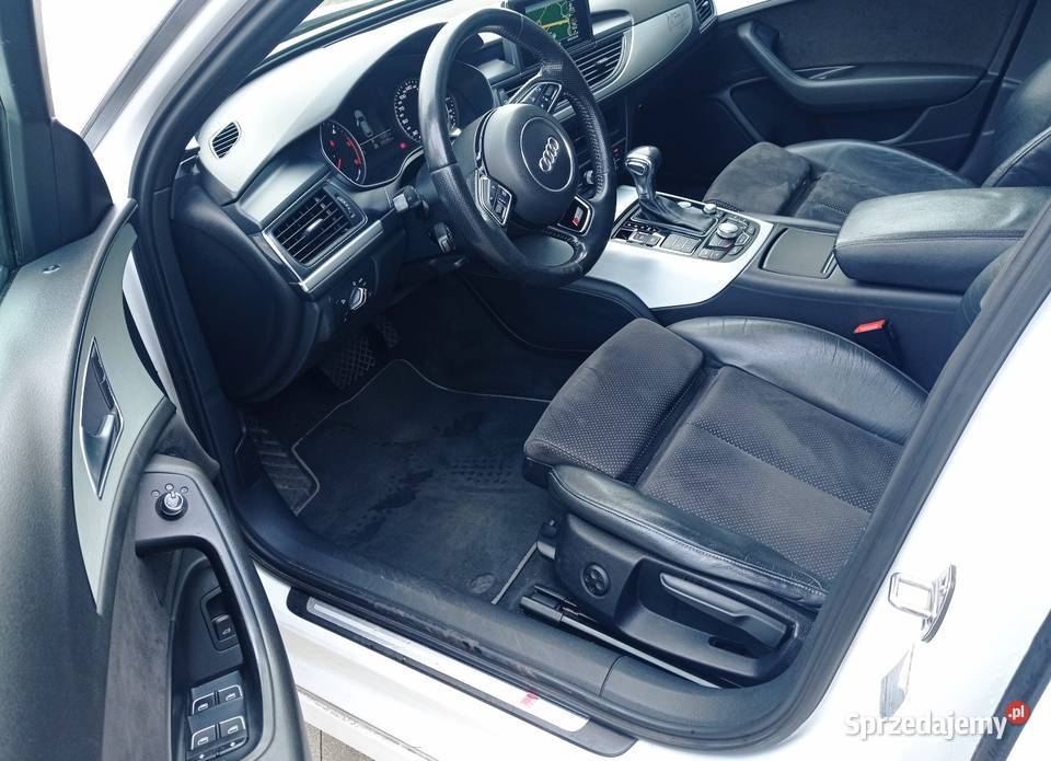 Audi A6 2 x SLine Serwisowana Zadbana Zamiana Samochody osobowe Rawa Mazowiecka