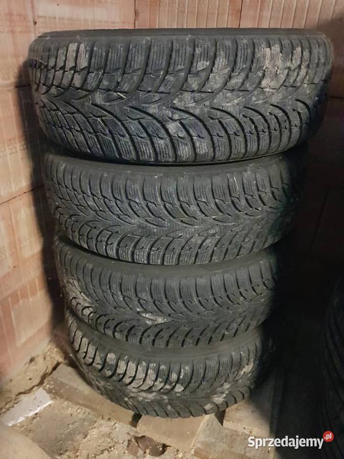 Zimowe na felgach 5x100 Nokian 19560 R15 2017r nieuszkodzony mazowieckie