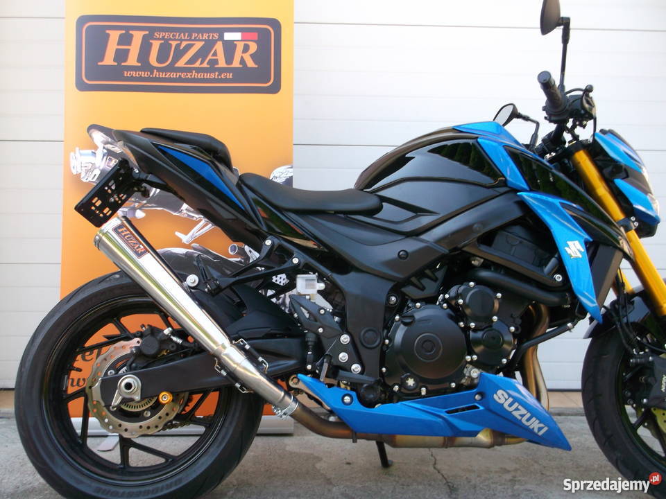 HUZAR EXHAUST wydech tłumik OWAL Suzuki GSXR Błażowa