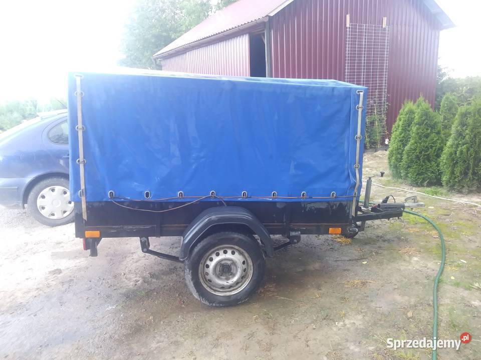 Przyczepa przyczepka samochodowa na resorach dmc