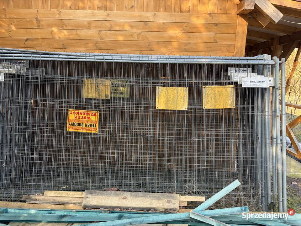 Ogrodzenie budowlane tymczasowe Henryków-Urocze
