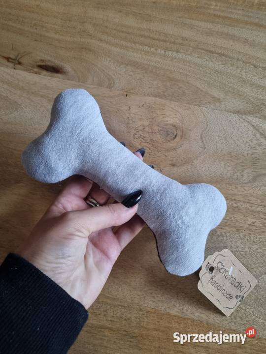 Dwukolorowa zabawka z piszczałką pieska Nowa Warszawa