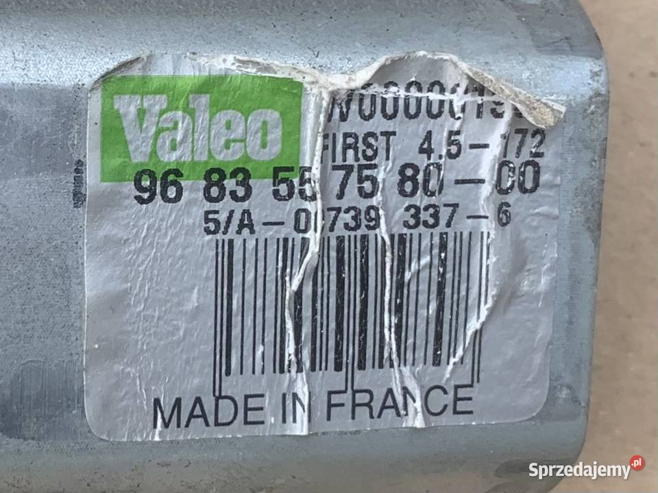 9683557580 silniczek wycieraczki tył Citroen c2