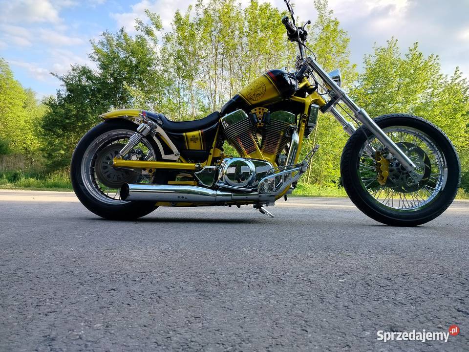 Suzuki Intruder 1400 custom chopper bobber Daleszyce