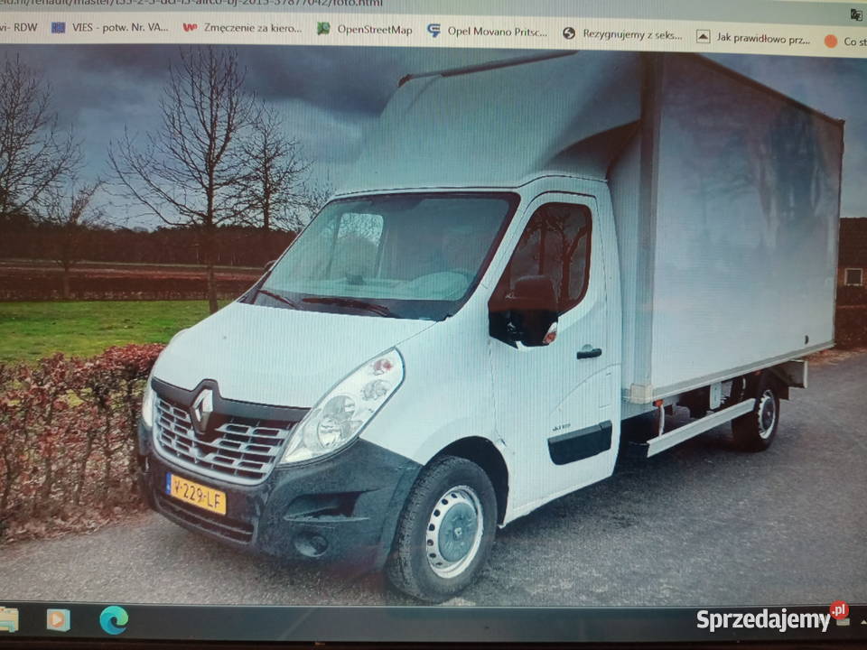 OPEL MOVANO kontener Kielce sprzedam