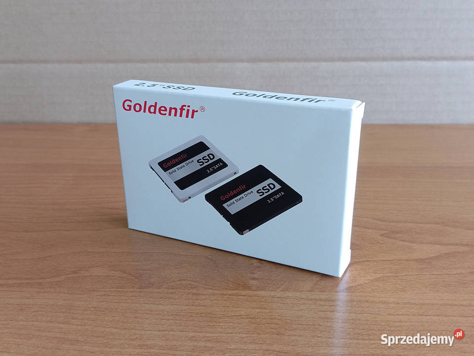 NOWY Dysk SSD Goldenfir 128GB 25 cala Czarny Węgrów