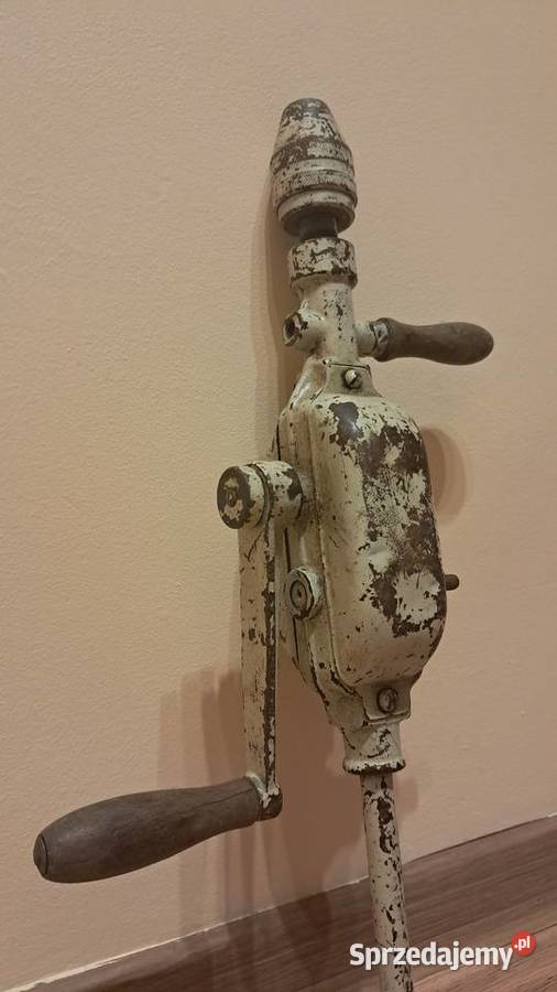 Stara Ręczna Wiertarka PRL Loft Vintage sprawna kujawsko-pomorskie Świecie