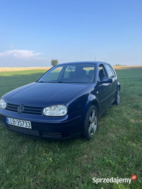 sprzedam samochod golf 4 16 16v niebieski sprzedam