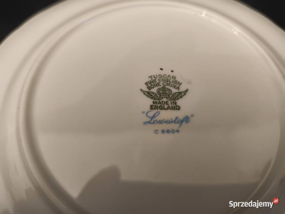 Talerz angielski Tuscan Lowestoft lubelskie Chełm