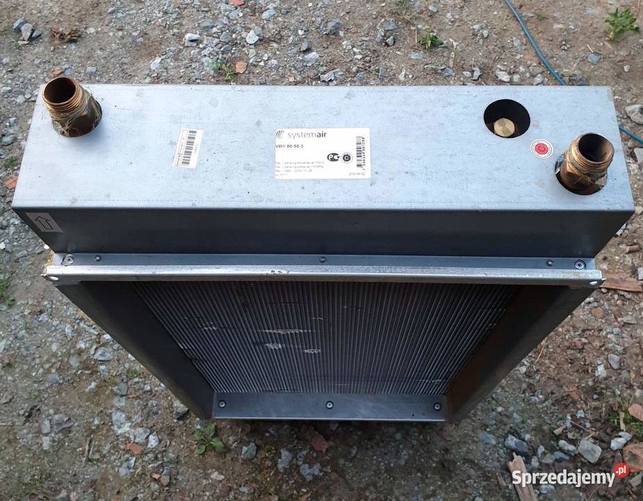 SYSTEMAIR VBR 80503 Nagrzewnica wodna uszkodzona Milicz