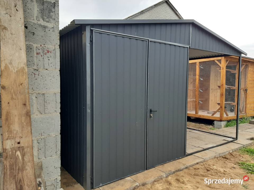 Garaż Blaszany Wiatka OgrodowaSchowek na Łask