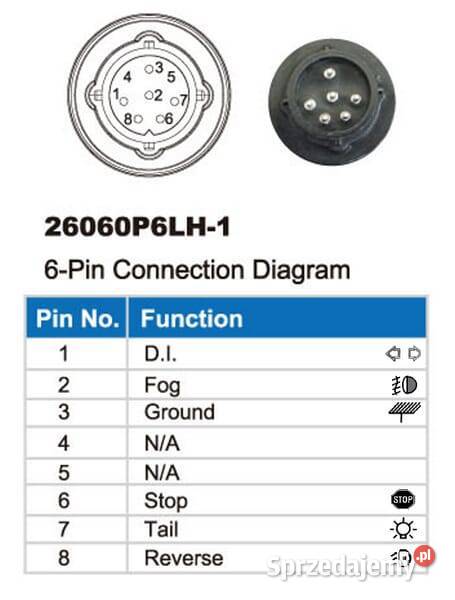Lampa tylna zespolona LED lewa SMART 12V