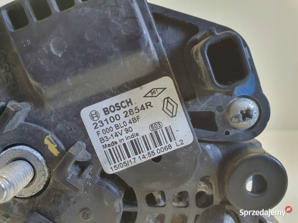 ALTERNATOR Dacia Sandero 09 TCe 231002854R sprzedam