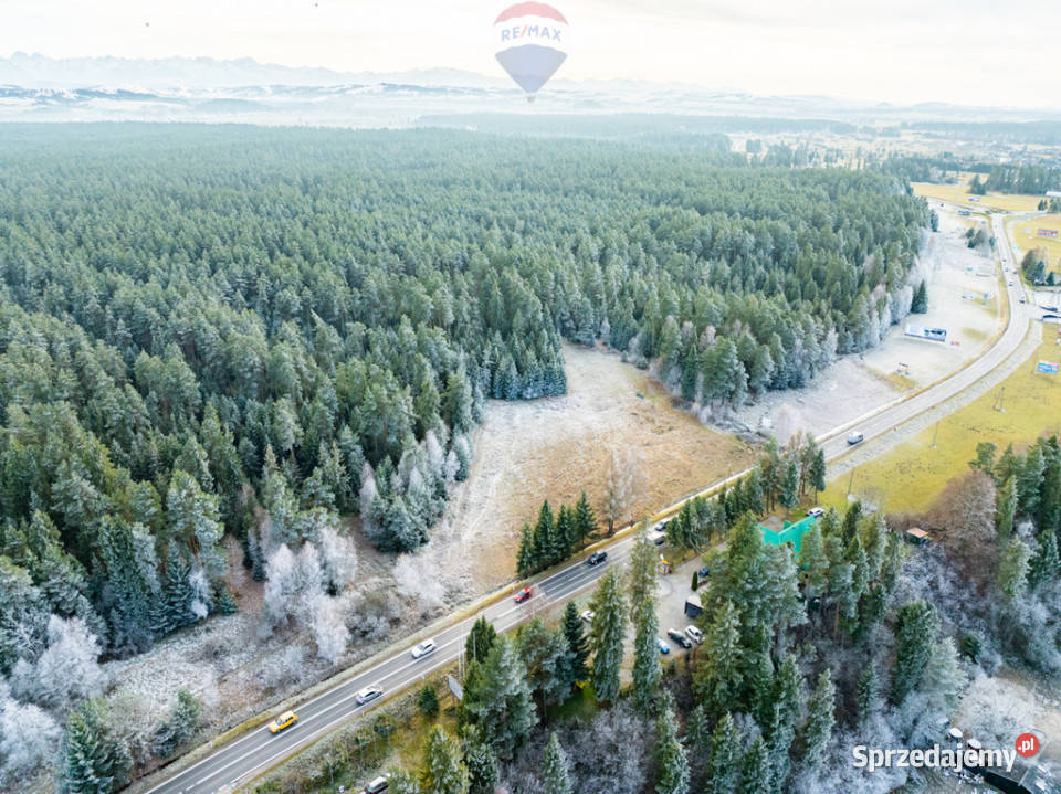 Działka głównej drodze w Harklowej Harklowa