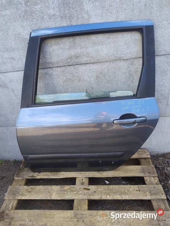 DRZWI LEWY TYŁ EZWD PEUGEOT 307 SW
