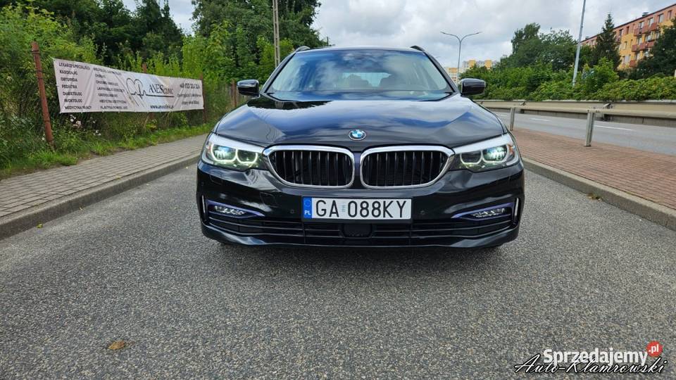BMW G31 520D XDrive Sport Line Distronic El Rok produkcji 2018 Seria 5 Seria 5 Wejherowo