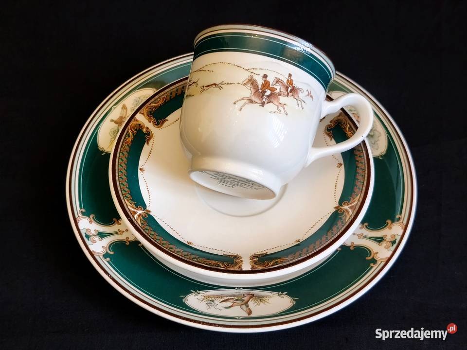Zestaw kawowy trio Keltcraft Noritake Ireland Chełm