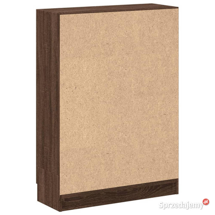 Szafka na książki brązowy dąb 825x305x115