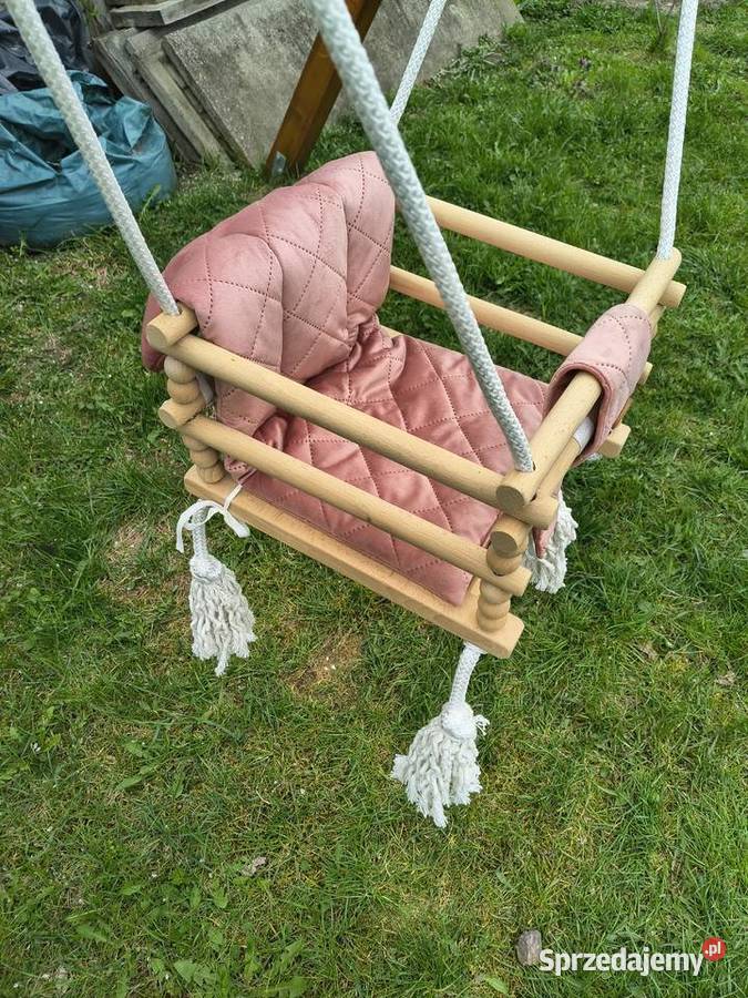Huśtawka dziecięca welurowa łódzkie Łódź