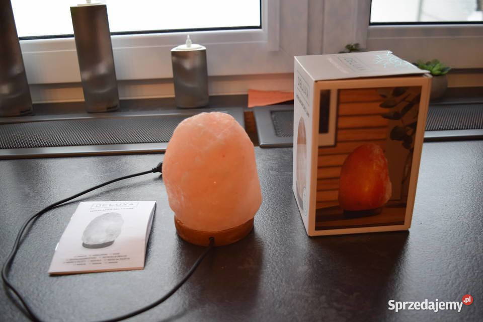 Lampka Nocna Solna z Solą Himalajską USB Okazja