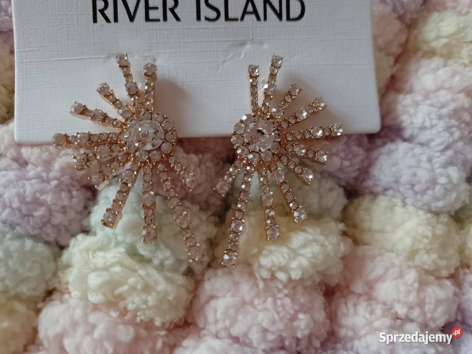 RIVER ISLANDBogato zdobione kolczyki wieczorowe Galanteria i dodatki Kraków