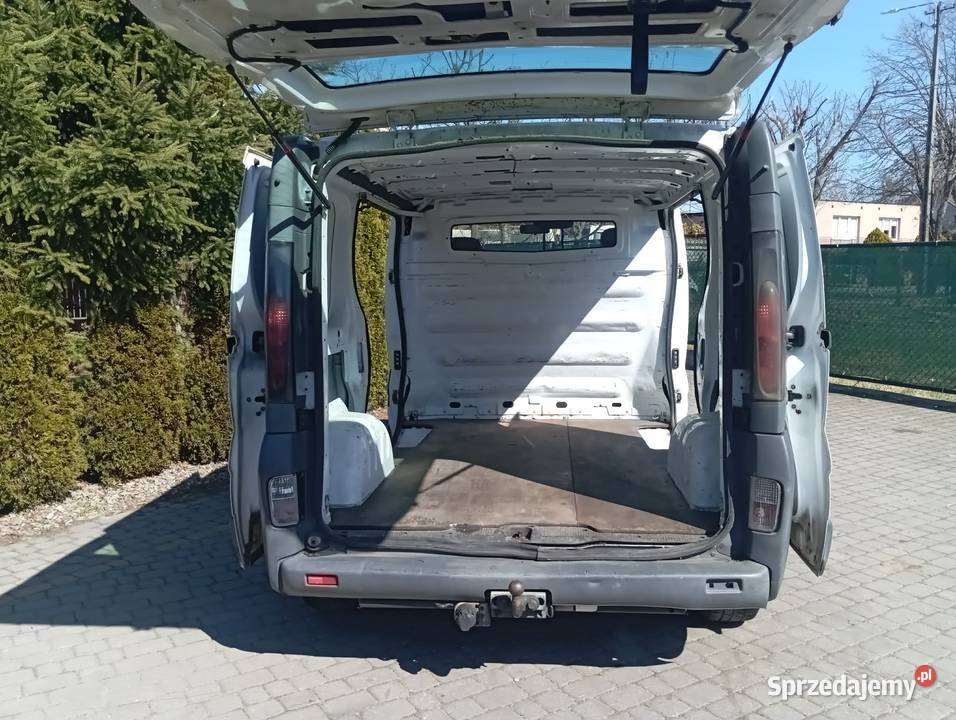 OPEL VIVARO 19 DIESEL 2 X DRZWI SUWANE SPRAWNY biały Gostynin sprzedam