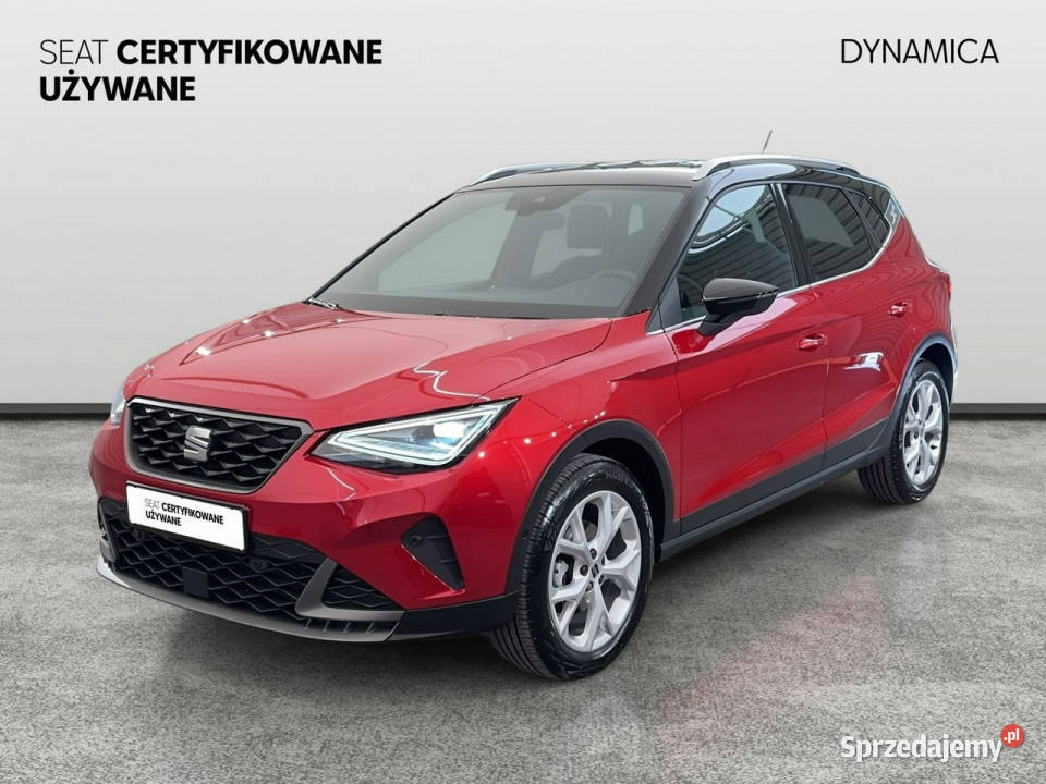 Seat Arona VAT 23 FR 15TSI 150 DSG 2024 r salon relingi dachowe Seat Myślenice