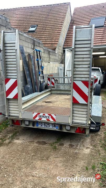 Przyczepa Laweta Do Przewozu Transportu Maszyn Tymowa