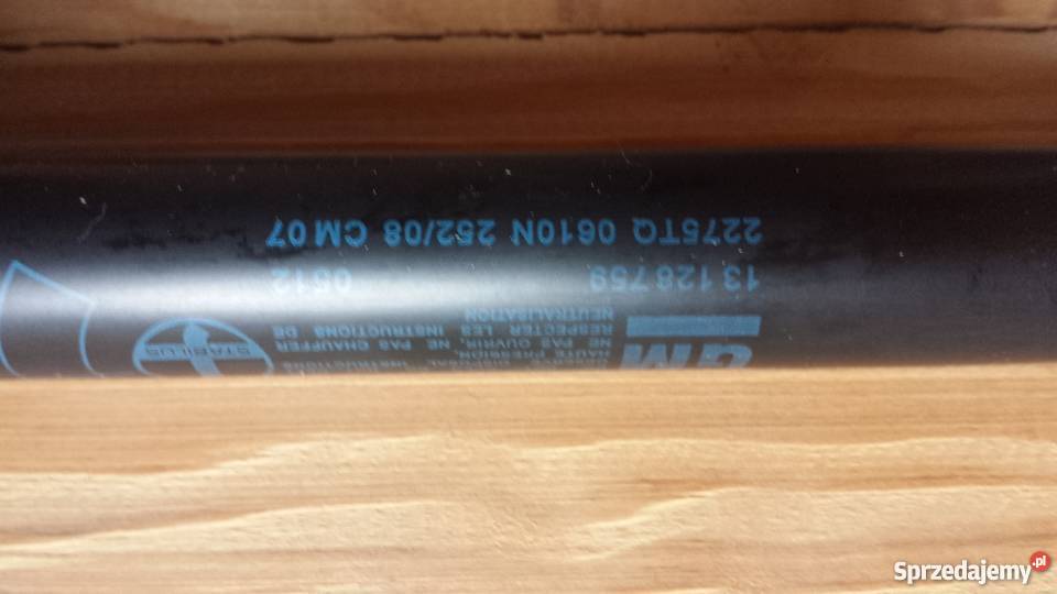 siłownik opel zafira B Zielona Góra