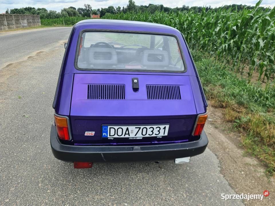 Fiat 126p 650 1998 fiolet purple Dzierżoniów