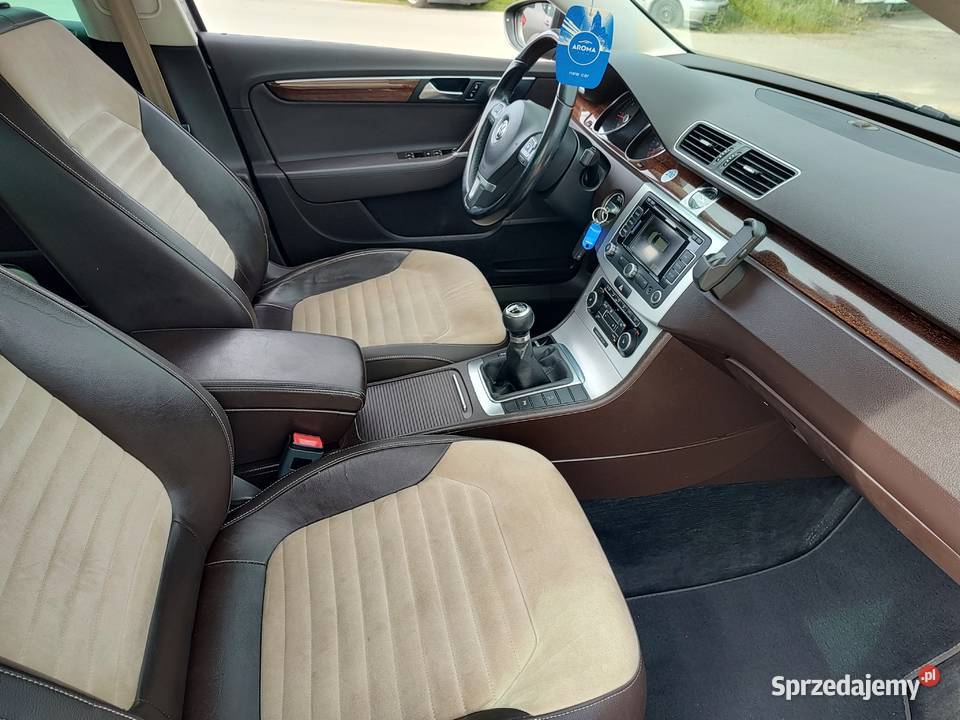 VW PASSAT 20 TDI skóra nawi panorama wielofunkcyjna kierownica Leszno