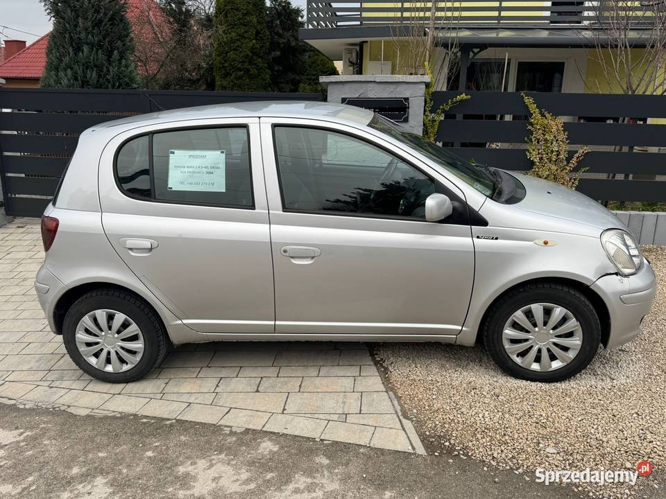 Toyota Yaris 14 D4D Diesel 2004 ekonomiczne i manualna Kielce