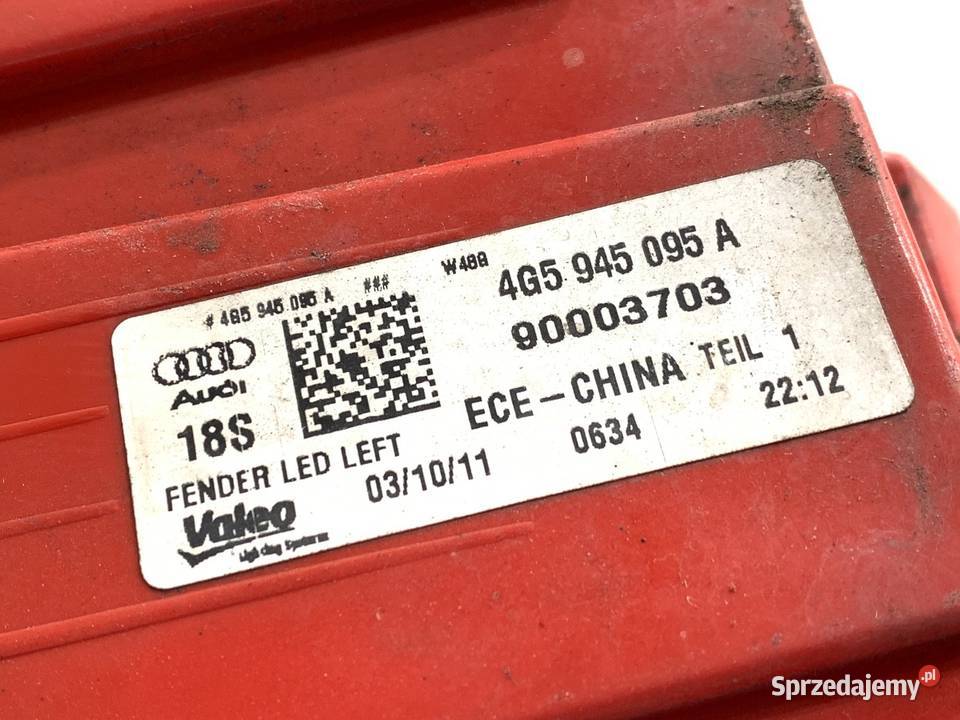 LAMPA LEWY TYŁ AUDI A6 C7 4G5945095A sprzedam