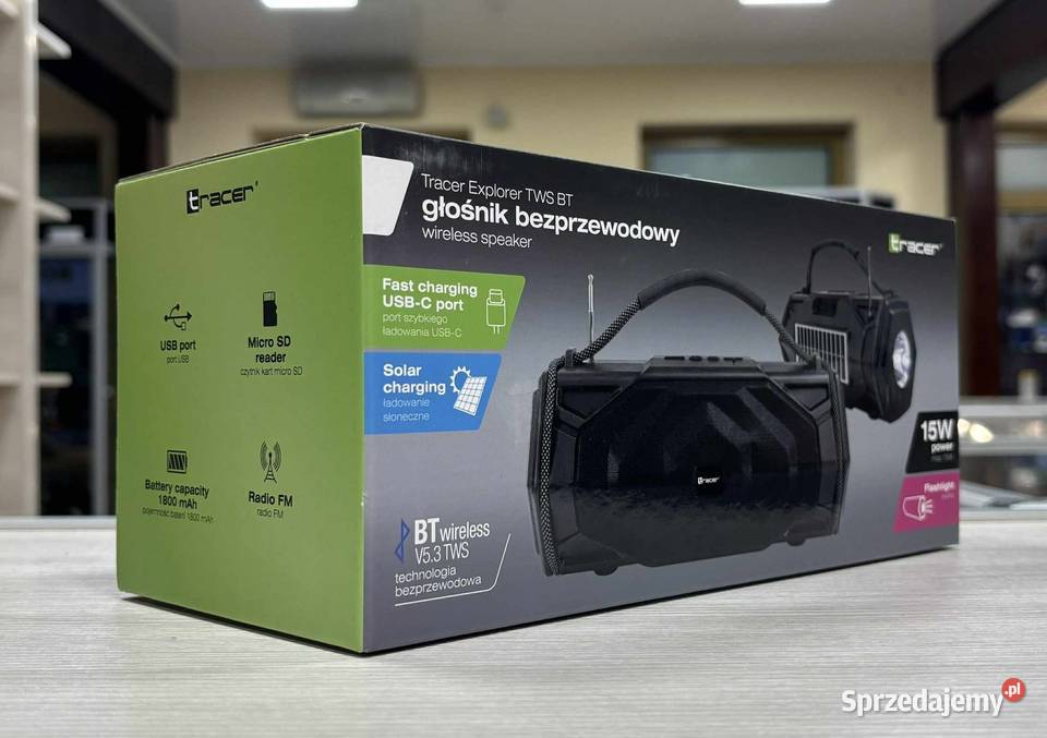 Głośnik Bezprzewodowy Tracer Explorer TWS Elbląg