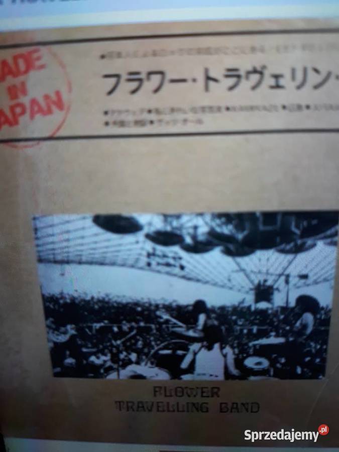 Archiwum hard rocka FLOVER TRAVELLIN BAND Made Rzeszów sprzedam