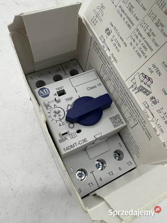 Allen Bradley 140MTC3EB63 Rozłącznik silnikowy