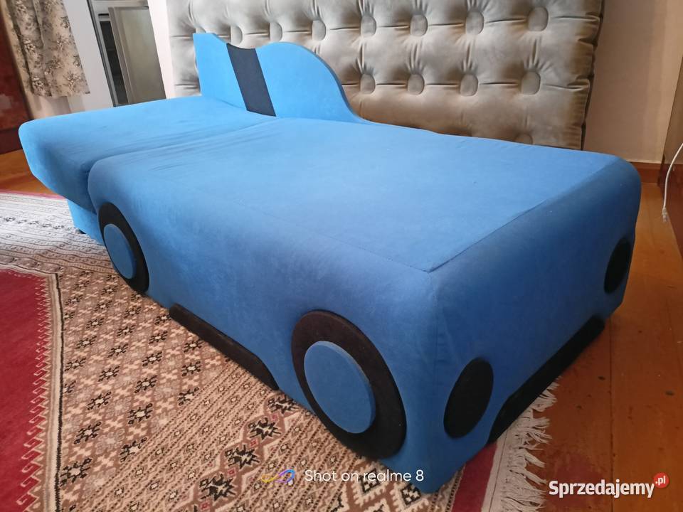 Łóżko dziecięce sofa autko prawe Skarżysko-Kamienna